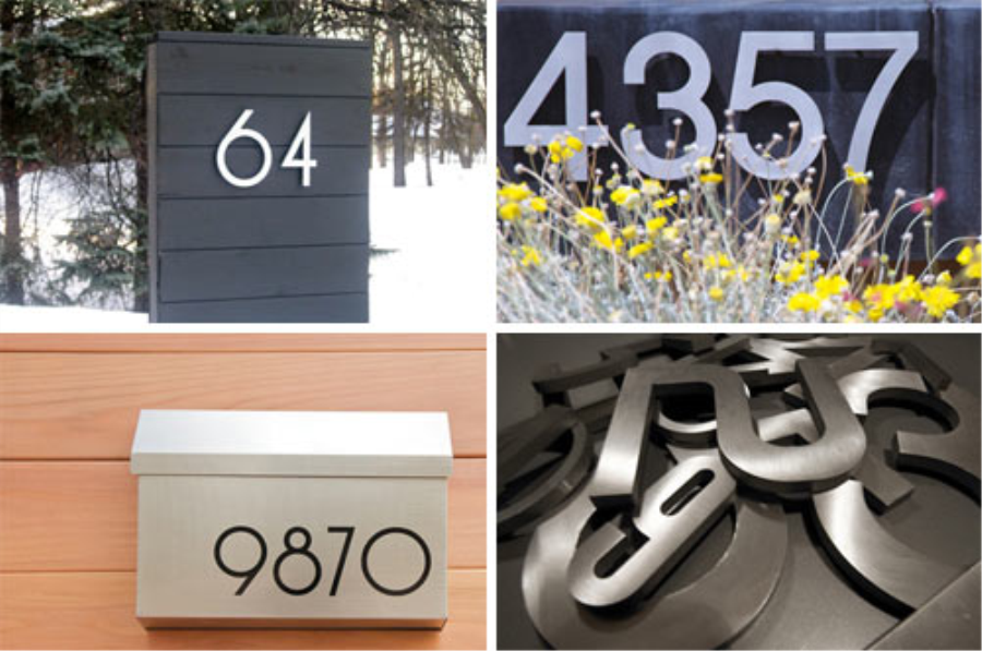House Number Design